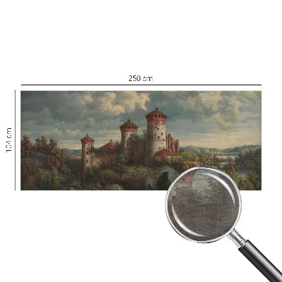 Vliesbehang fotobehang woonkamer Romantisch landschap