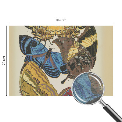 Muur behang Vlinders als inspiratiebron