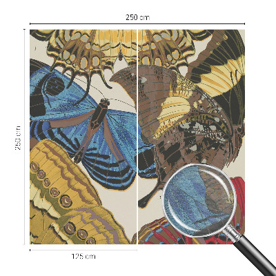 Muur behang Vlinders als inspiratiebron