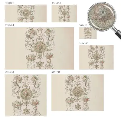 Foto behang op maat met een onderwaterwereld-design