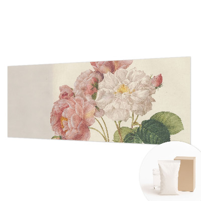 Fotobehang voor slaapkamer met romantische rozen
