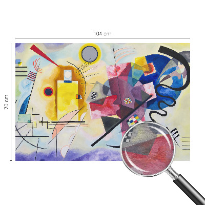 Modern fotobehang voor de woonkamer Kleurrijke abstractie