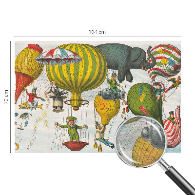 Luxe fotobehang Ballonvaart