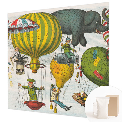 Luxe fotobehang Ballonvaart