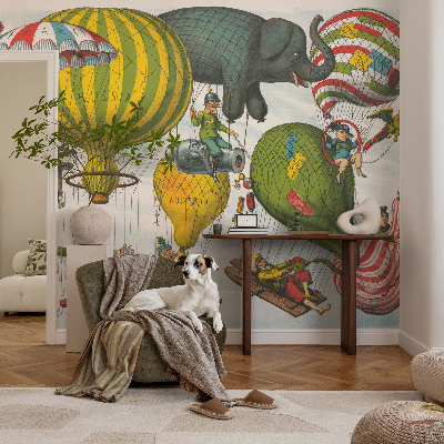 Luxe fotobehang Ballonvaart