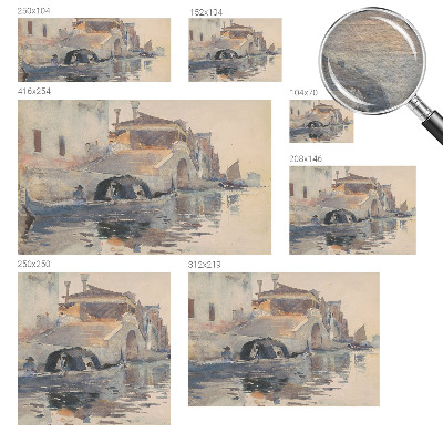 Fotobehang vlies Venetiaanse harmonie