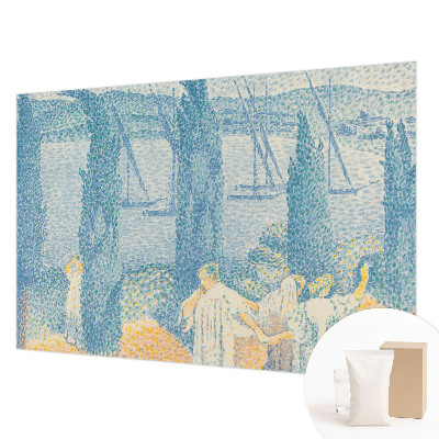 Vlies fotobehang op maat Luie dag