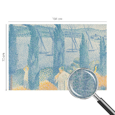 Vlies fotobehang op maat Luie dag