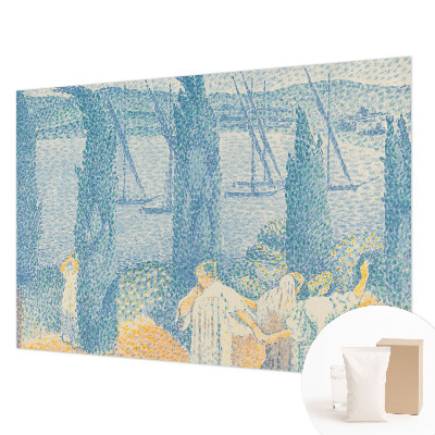 Vlies fotobehang op maat Luie dag