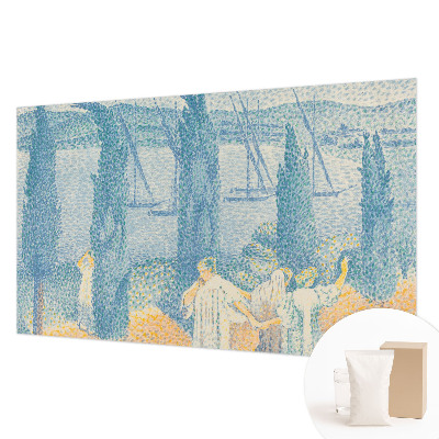 Vlies fotobehang op maat Luie dag