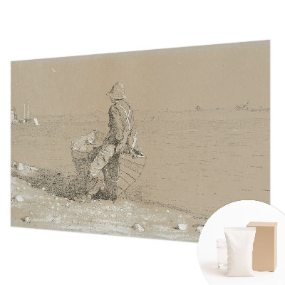 Hoogwaardig fotobehang met een nostalgische scène