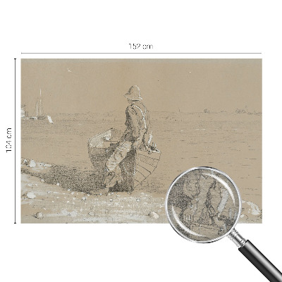 Hoogwaardig fotobehang Nostalgische scène