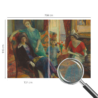 Sfeervol fotobehang met klassieke elegantie
