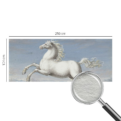 Kwalitatief fotobehang Paarden in de hindernis