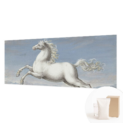 Kwalitatief fotobehang met een paardenhindernis-motief