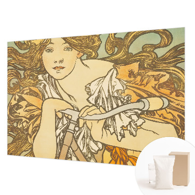 Uniek fotobehang met lentetinten en elegante bloemenprint