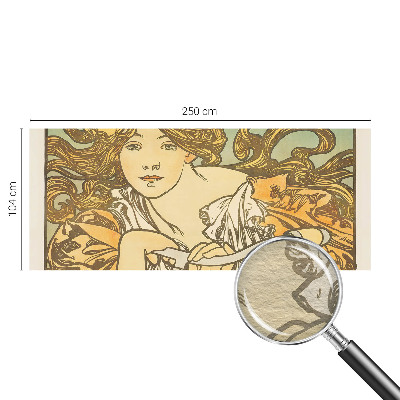 Uniek fotobehang met lentetinten en elegante bloemenprint