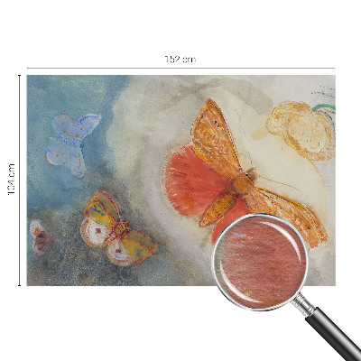 Vlies fotobehang Kleurrijke vlinders