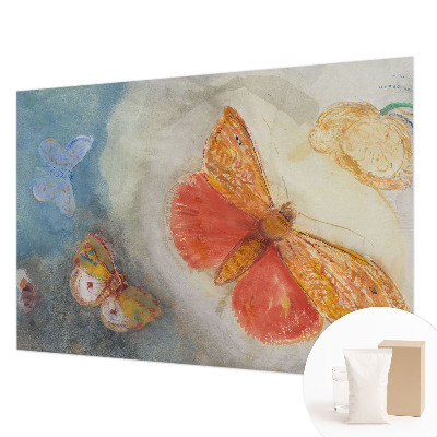 Vlies fotobehang Kleurrijke vlinders