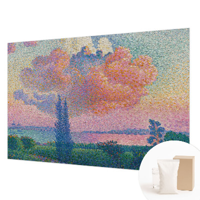 Fotobehang vliesbehang met een kleurrijk landschap