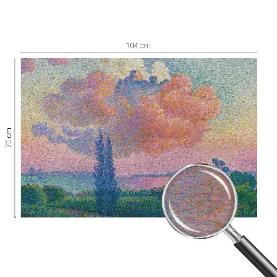 Fotobehang vliesbehang met een kleurrijk landschap