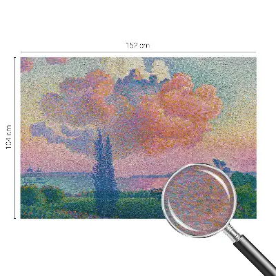 Fotobehang vliesbehang met een kleurrijk landschap