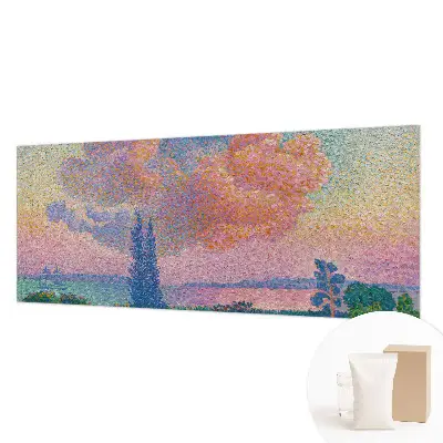 Fotobehang vliesbehang met een kleurrijk landschap