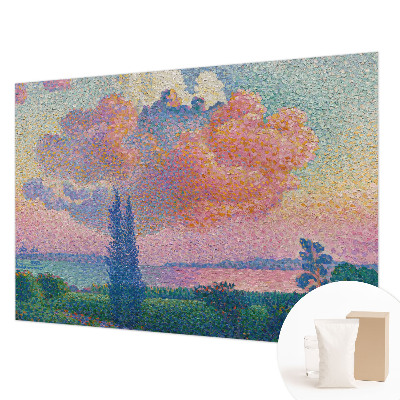 Fotobehang vliesbehang Kleurrijk landschap