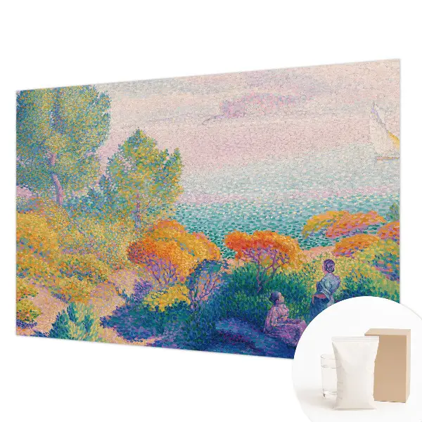 Fotobehang vlies met een kustlandschap