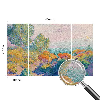 Fotobehang vlies met een kustlandschap
