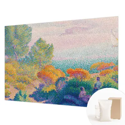 Fotobehang vlies met een kustlandschap