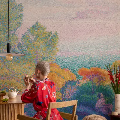 Fotobehang vlies met een kustlandschap