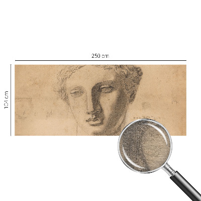 Muur behang Vrouwenportret