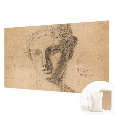 Muur behang Vrouwenportret