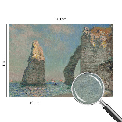 Vlies fotobehang op maat Rotsachtig landschap