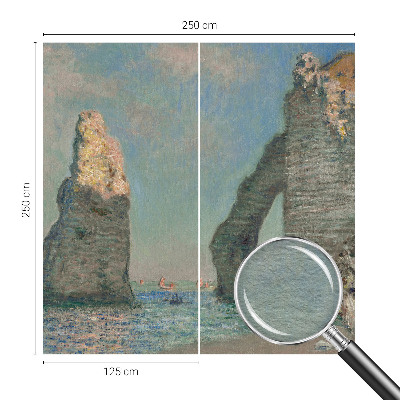 Vlies fotobehang op maat Rotsachtig landschap