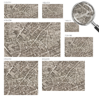 Fotobehang Stedelijk doolhof