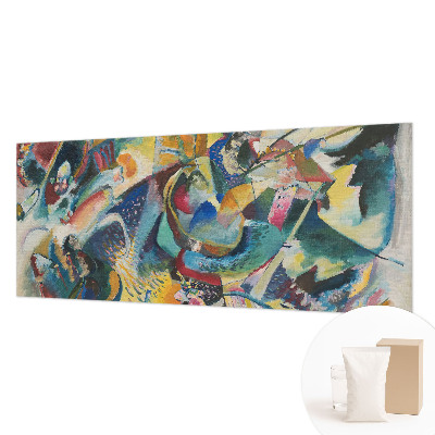 Behang met print Kleurrijk abstract