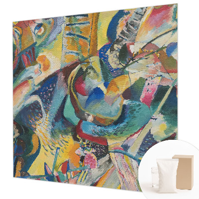 Behang met print Kleurrijk abstract