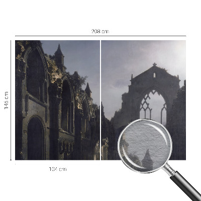 Fotobehang op maat Gotische ruïnes