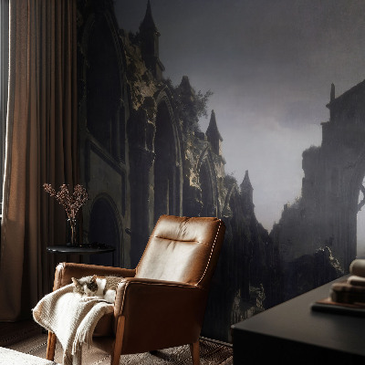 Fotobehang op maat Gotische ruïnes