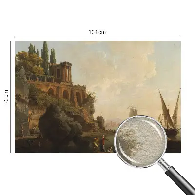Fotobehang naadloos met een zeegezicht