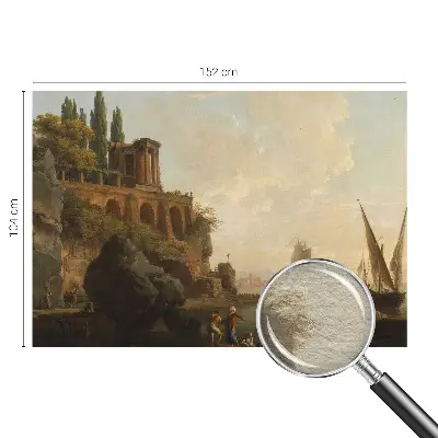 Fotobehang naadloos met een zeegezicht
