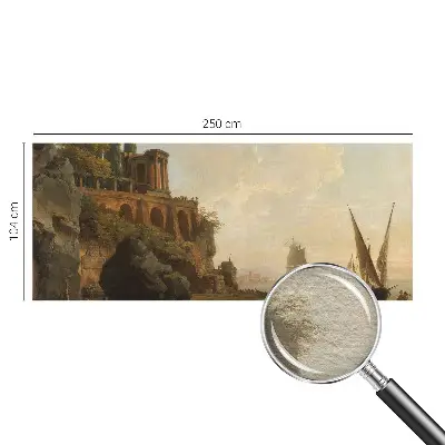 Fotobehang naadloos met een zeegezicht
