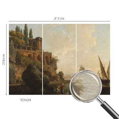 Fotobehang naadloos Zeegezicht