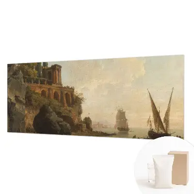 Fotobehang naadloos met een zeegezicht