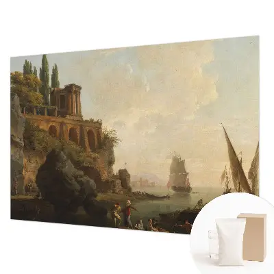 Fotobehang naadloos met een zeegezicht
