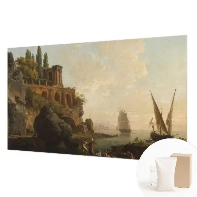 Fotobehang naadloos met een zeegezicht