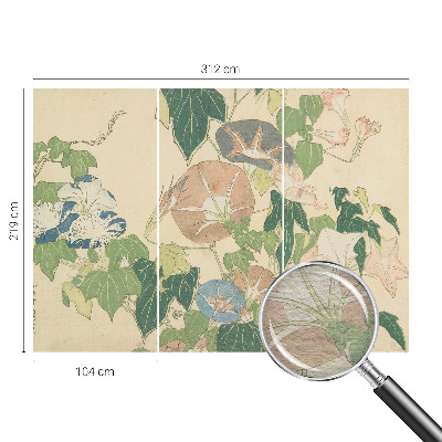 Fotobehang woonkamer Bloemige elegantie