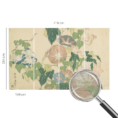 Fotobehang woonkamer Bloemige elegantie